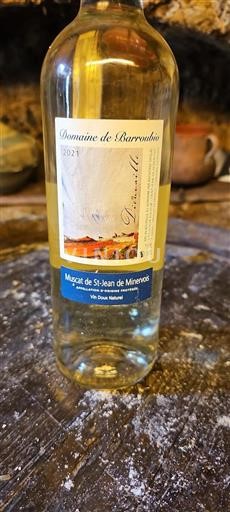 Languedoc Muscat de Saint-Jean-de-Minervois Domaine Barroubio 2021