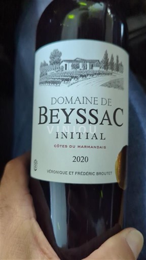 Sudoeste Côtes-du-marmandais Domaine Beyssac Initial 2020