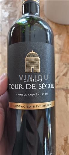 Bordeaux Lussac-saint-émilion Château Tour de Ségur Senza annata
