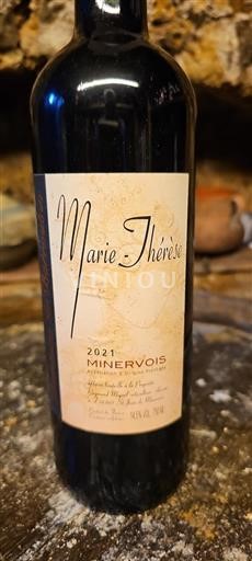 Langvedok Minervois Marie-Thérèse 2021