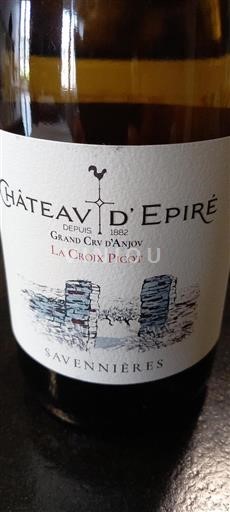 Loirevallei Savennières Château Épiré La Croix Picot Niet-geïntegreerd