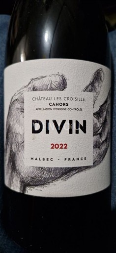 Southwest Cahors Château Les Croisille Divin 2022