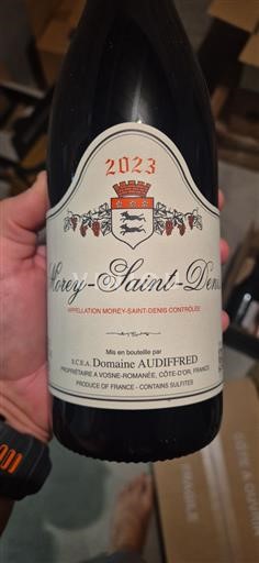 Burgundy Morey-Saint-Denis Domaine Audiffred 2023
