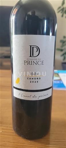 Sud-Ovest Cahors Domaine Prince l'Envol du Prince 2020