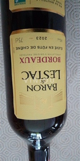 Burdeos Bordeaux Baron de Lestac 2023