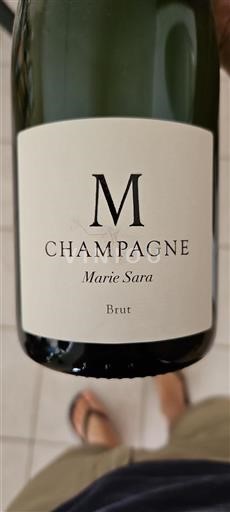 Champaña Champán Marie Sara Sin añada