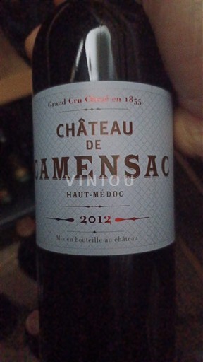 Bordeaux Haut-Médoc Grand Cru Château Camensac 2012