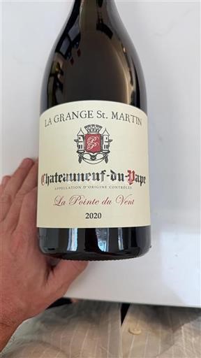 Rhône-dalen Châteauneuf-du-Pape La Grange St. Martin La Pointe du Vent 2020