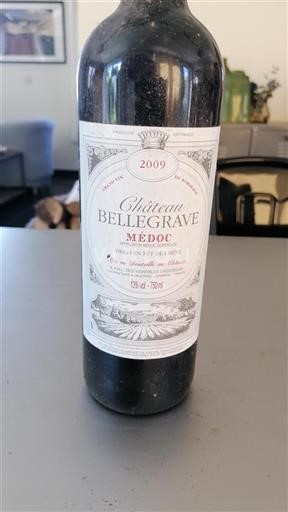 Burdeos Médoc Château Bellegrave 2009