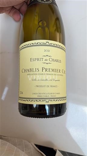 Bourgogne Chablis Premier Cru Union des Viticulteurs de Chablis Esprit de Chablis 2021