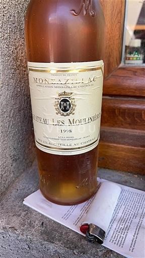 Zuidwest-Frankrijk Monbazillac Château Les Moulières 1998