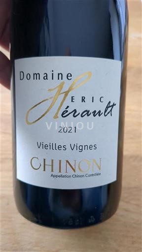 Thung lũng sông Loire Chinon Domaine Éric Hérault Vieilles Vignes 2021