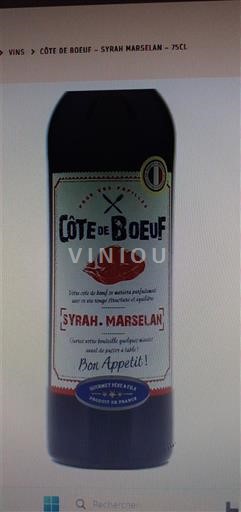Лангедок та Руссійон Паї д'Ок Côtes de Boeuf Syrah Marselan Без вінтажу