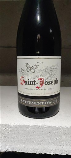 Valle del Ródano Saint-Joseph Battement d'Ailes 2022