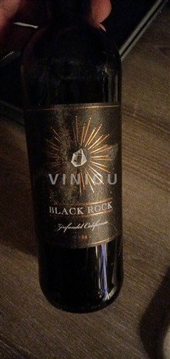 Vùng trồng nho được cấp phép California Không được chỉ định Black Rock 2021