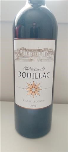 Burdeos Pessac-Léognan Château Rouillac 2016