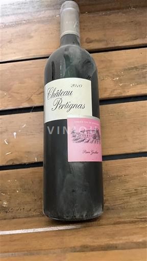 Bordeaux Ospecificerad Château Pertignas 2010