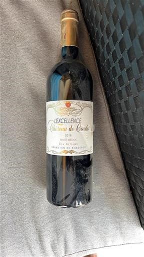 Burdeos Haut-Médoc Château Coudot L'Excellence 2018