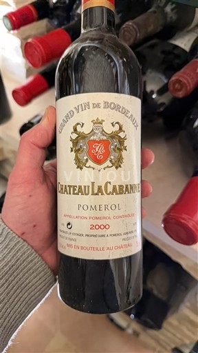 Bordeaux Pomerol Château La Cabanne 2000