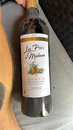 Burdeos Bordeaux Coudot Les Prés de Madame 2018
