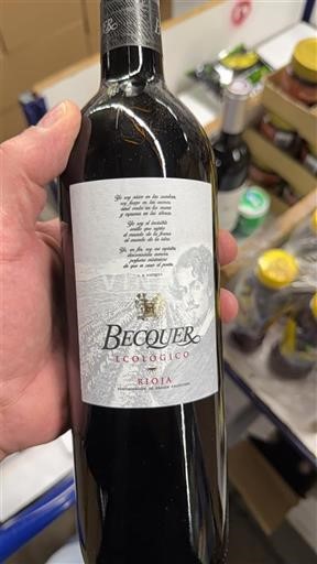 La Rioja Rioja Becquer Ecológico Niet-geïntegreerd