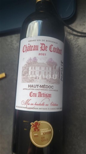 Bordeaux Haut-Médoc Château Coudot 2021