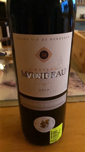 Bordeaux Bordeaux Supérieur Château Mondeau 2019