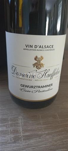 Alsace Grand Cru Domaine Haeffelin Particulière Non-Vintage