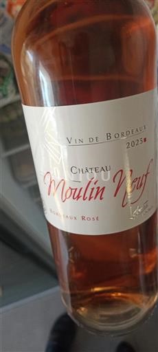 Bordéus Bordéus rosé Château Moulin Neuf 2023