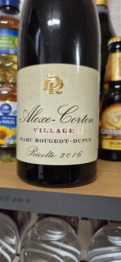 Borgoña Aloxe-Corton Village Marc Rougeot-Dupin 2016