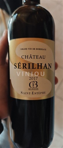 Bordeaux Saint-Estèphe Cru Bourgeois Château Sérilhan 2017