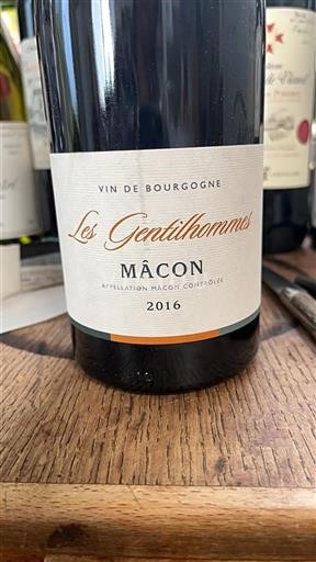 Borgogna Mâcon e Mâcon-Villages Les Gentilhommes 2016