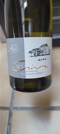 Loire Valley Chinon Jean-Maurice Raffault 2022