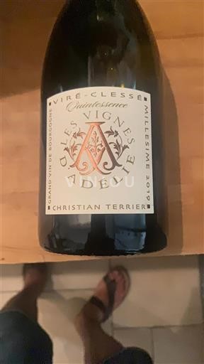 Bourgogne Viré-clessé Les Vignes Adélie Quintessence 2019