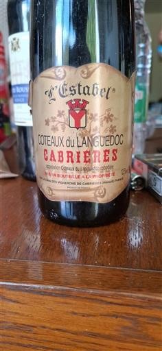 Languedoc Languedoc-ylängöt L'Estabel 2007