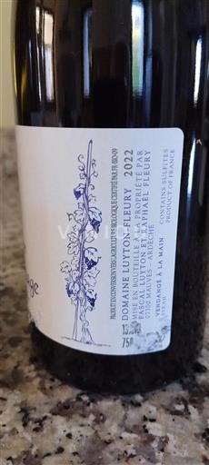 Valle del Ródano No especificado Domaine Luyton-Fleury 2022