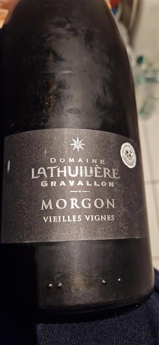 Beaujolais Morgon Domaine Lathuilière Gravallon Vieilles Vignes 2023