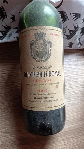 Burdeos Loupiac Château Chemin-Royal 1972