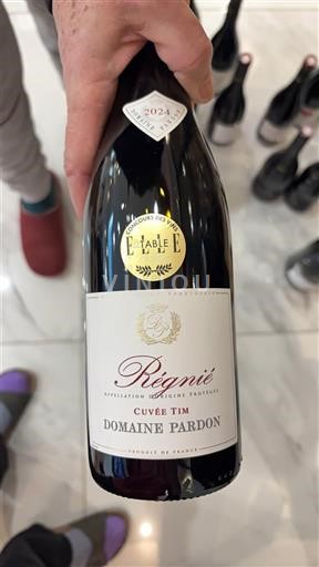 Beaujolais Régnié Domaine Pardon Tim 2021