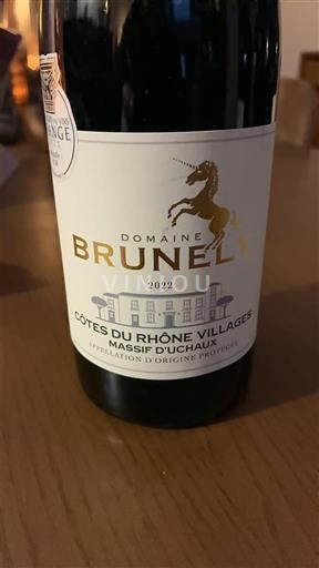 Rhône-dalen Côtes-du-Rhône-Villages Domaine Brunely 2022