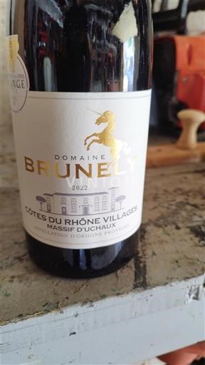 Rhônedalen Côtes-du-Rhône-Villages Domaine Brunely 2022