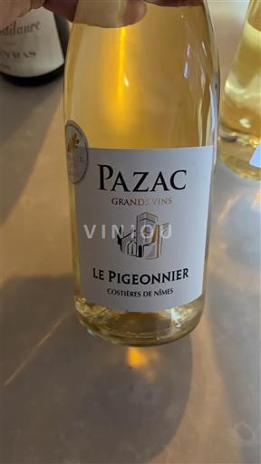 Rhônetal Costières de Nîmes Pazac Le Pigeonnier Ohne Jahrgang