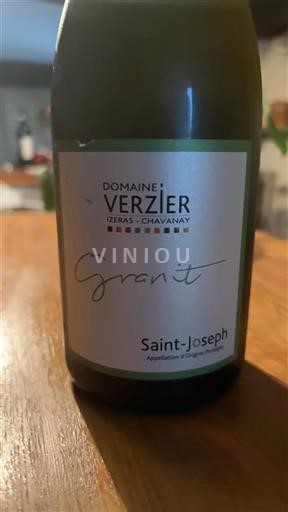 Rhônetal Saint-Joseph Domaine Verzier Granit Ohne Jahrgang
