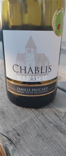 Burgundy Chablis Famille Brocard 2023