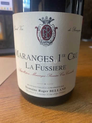Bourgogne Maranges Premier Cru Domaine Roger Belland La Fussière 2023