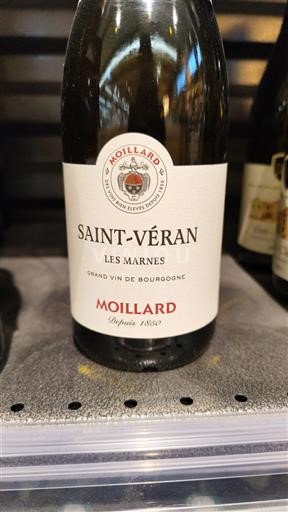 Bourgogne Saint-Véran Moillard Les Marnes 2023