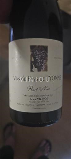 Burgundsko Nespecifikováno Alain Vignot 2016