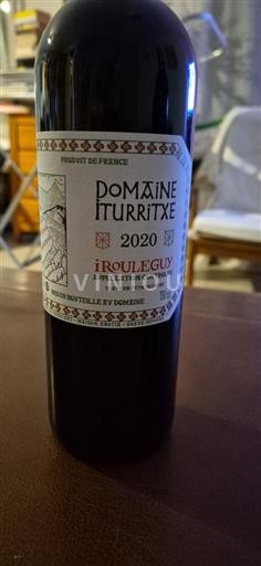 Sudoeste Irouléguy Domaine Iturritxe 2020
