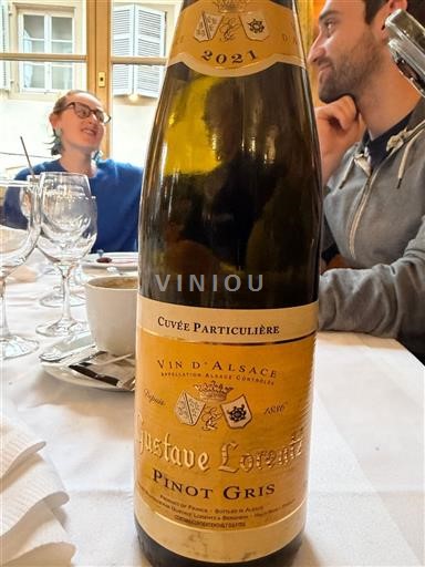 Alsace Gustave Lorentz Particulière 2021