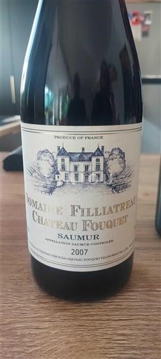 Thung lũng sông Loire Saumur Domaine Filliatreau Fouquet 2007